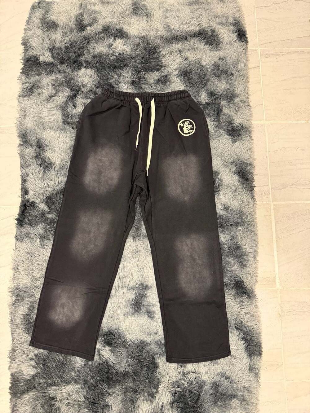 Hellstar Uniform Sweatpants Washed Black